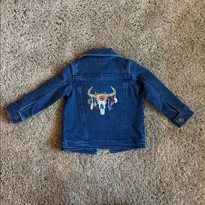 Jak & Peppar Denim Jacket Denim Jacket with Embroidery